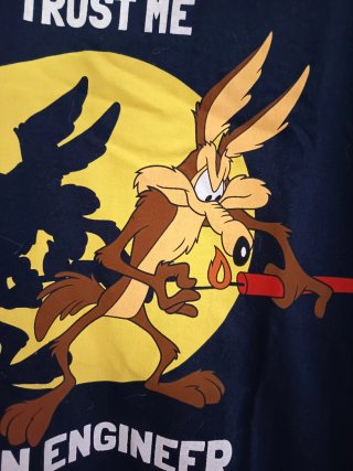Camiseta Looney Tunes Wile E. Coyote Talla S
