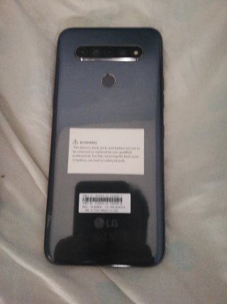 LG K61 Blanco Como Nuevo
