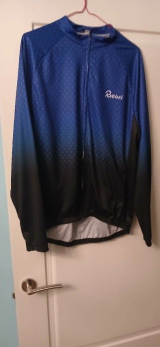 Maillot Ciclismo Azul y Negro Nuevo