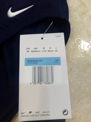 Costume da bagno Nike per bambini blu