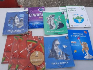 Lote de libros 3 eso
