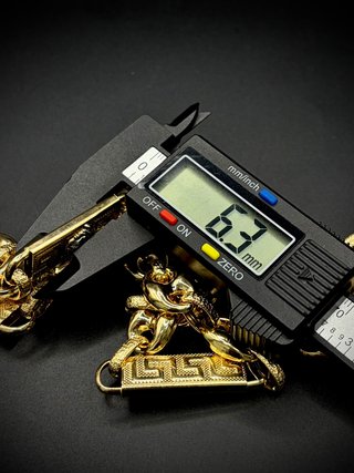 CADENA ORO TIPO VERSACE 18K 51,51GR 51CM