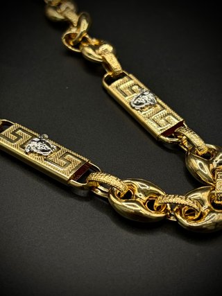 CADENA ORO TIPO VERSACE 18K 51,51GR 51CM