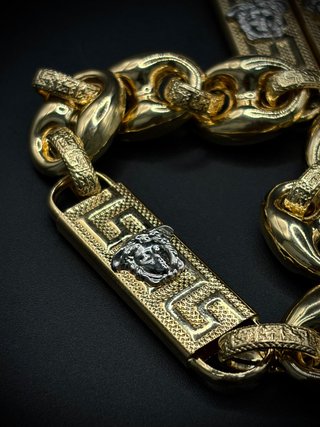 CADENA ORO TIPO VERSACE 18K 51,51GR 51CM