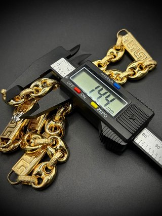 CADENA ORO TIPO VERSACE 18K 51,51GR 51CM