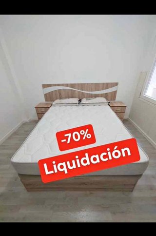Cama +Colchón-70% OFERTA