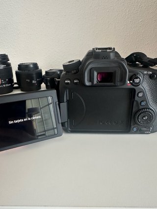 Pack Cámara Canon EOS 80D + Lentes