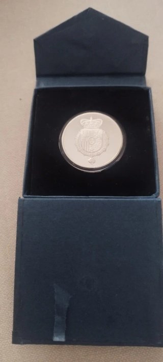 Medalla Plata conmemorativa de Don Quijote