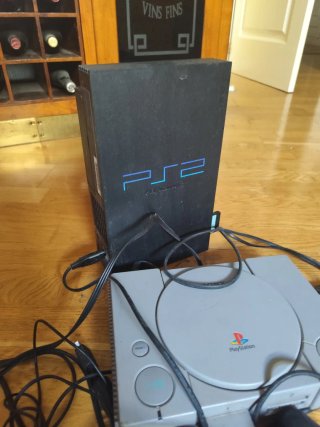 Consola PlayStation 2 PS2 + Mando y Cables