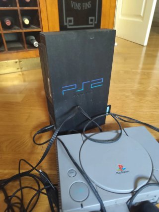 Consola PlayStation 2 PS2 + Mando y Cables