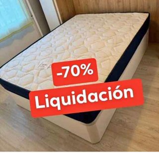 CANAPÉ + COLCHÓN LIQUIDACIÓN-70%