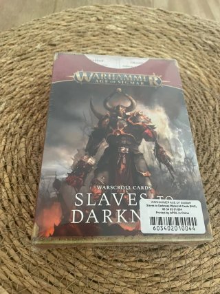 Warhammer Age of Sigmar Cartas Warscroll