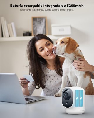 Cámara COCOCAM 2K WiFi con Batería