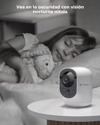 Cámara COCOCAM 2K WiFi con Batería