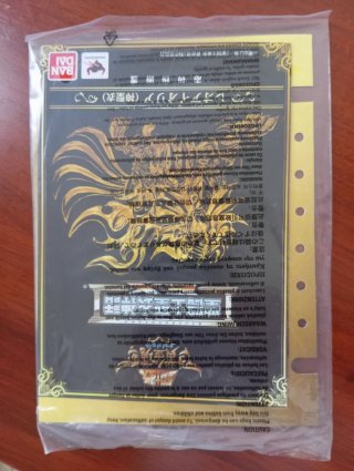 Saint Seiya Myth Cloth Leo Aioria EX Soul of Gold
