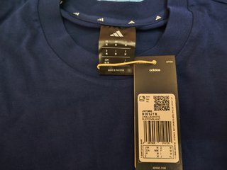 Camiseta Adidas Azul Talla M - Nueva con Etiquetas