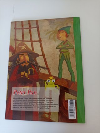 Libro infantil "Peter Pan" + CD