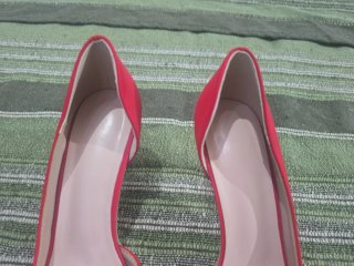 Zapatos tacón rojos T38
