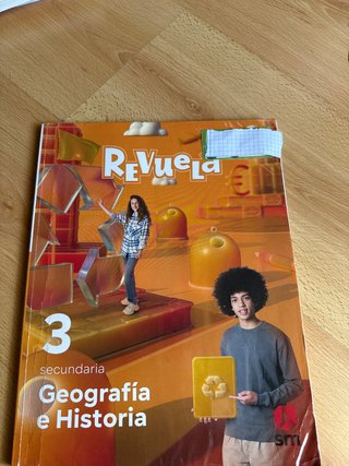 Geografía e Historia, 3 secundaria. Revuela