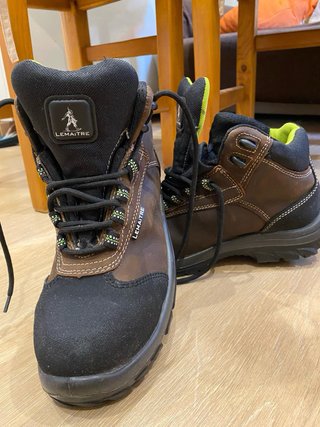 Botas de seguridad Lemaître Marrón/Negro