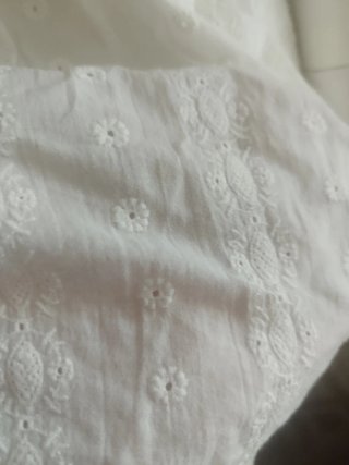 Vestido blanco palabra de honor