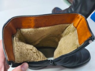 Botas de Piel Negras