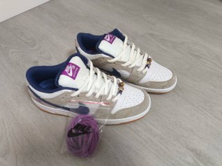 Nike SB Dunk Zapatillas Beige/Morado
