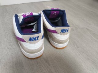 Nike SB Dunk Zapatillas Beige/Morado