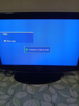 Samsung TV 32 HDMI, sin mando