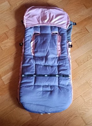 Saco de invierno para carrito Interbaby Rosa