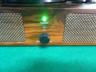 Tocadiscos Udreamer USB Bluetooth Marrón
