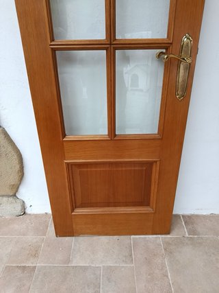 Puerta de roble 72x202