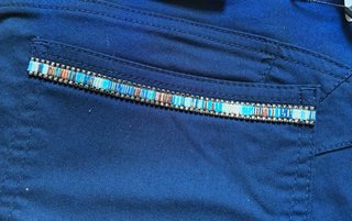Pantalones Elogy Push Up Azul Marino