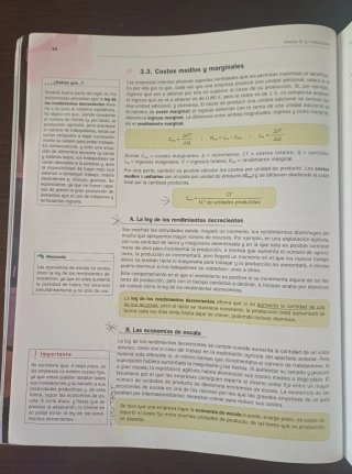 Economía 1.o Bachillerato