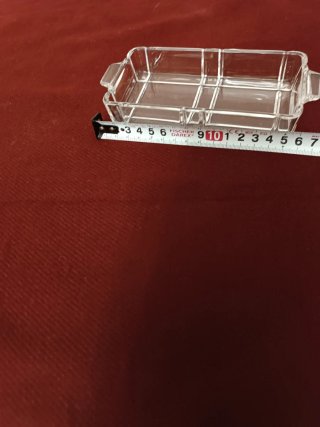 Mantequillera de cristal