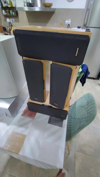 Panasonic Receptor AV Home Cinema Negro/Plata
