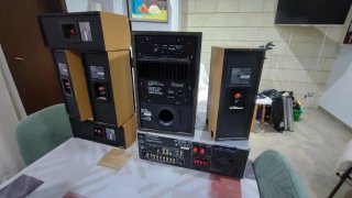 Panasonic Receptor AV Home Cinema Negro/Plata
