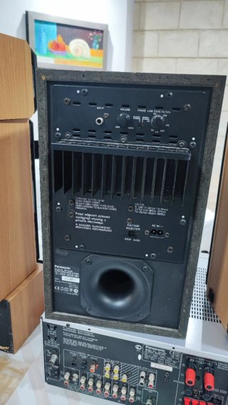 Panasonic Receptor AV Home Cinema Negro/Plata