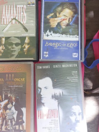 6 Películas VHS Clásicas