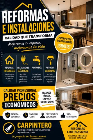 Albañil, Electricista