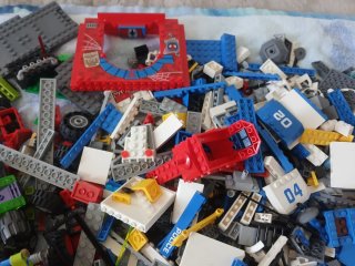 Lotto Lego Sfuso Supereroi e Veicoli.