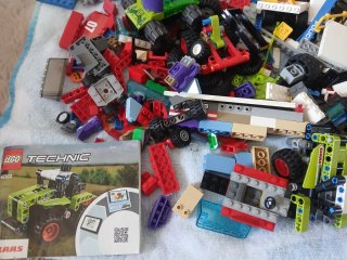 Lotto Lego Sfuso Supereroi e Veicoli.