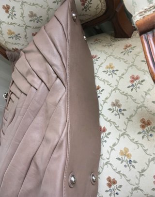 Bolso Zara Piel Marrón XXL