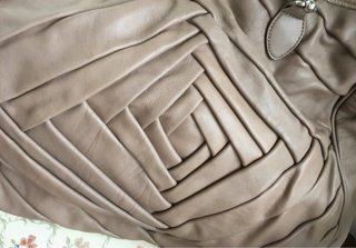 Bolso Zara Piel Marrón XXL