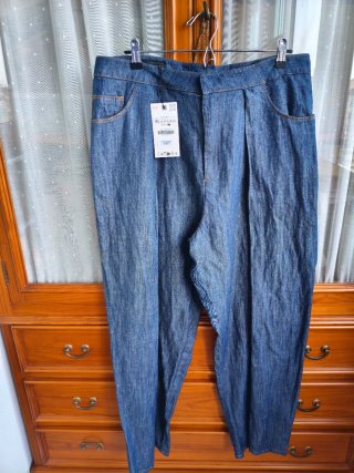 Pantalón vaquero Zara mujer talla XL