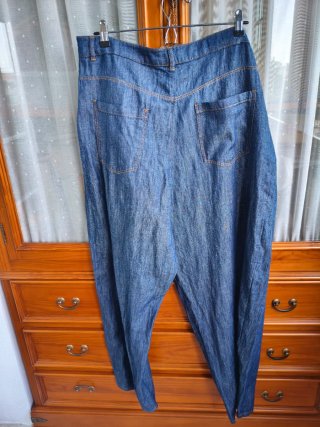Pantalón vaquero Zara mujer talla XL