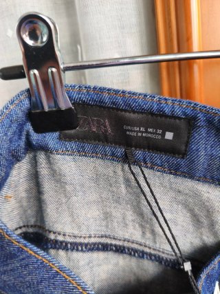 Pantalón vaquero Zara mujer talla XL