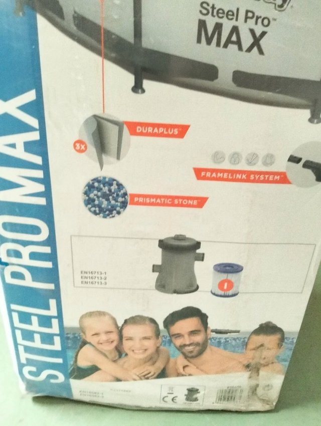 Bestway Piscina Desmontable Tubular Steel 366 x 76