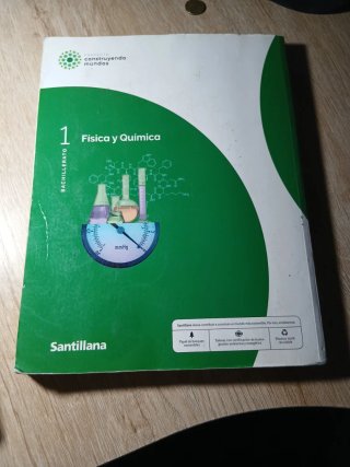 Física y química 1 Bachillerato de santillana
