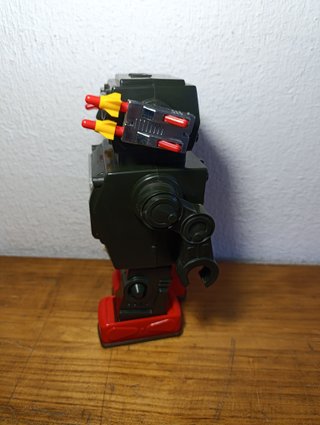 Space Robot Walking Action - Hong Kong Vintage